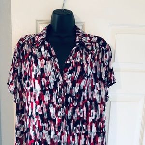 Short-sleeved Alfani Blouse (1X)